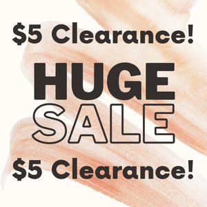 CLEARANCE SALE!
